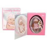 Dziecięca lalka bobas z ubrankiem i nosidełkiem idealna na prezent