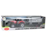 Wytrzymały traktor z koparką i cysterną dla dzieci, idealny na prezent