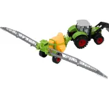 Zabawka rolnicza z szeroką łyżką i opryskiwaczem, idealna na prezent