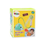 Kreatywna zabawka do kąpieli – pomarańczowy wieloryb dla dzieci 3+