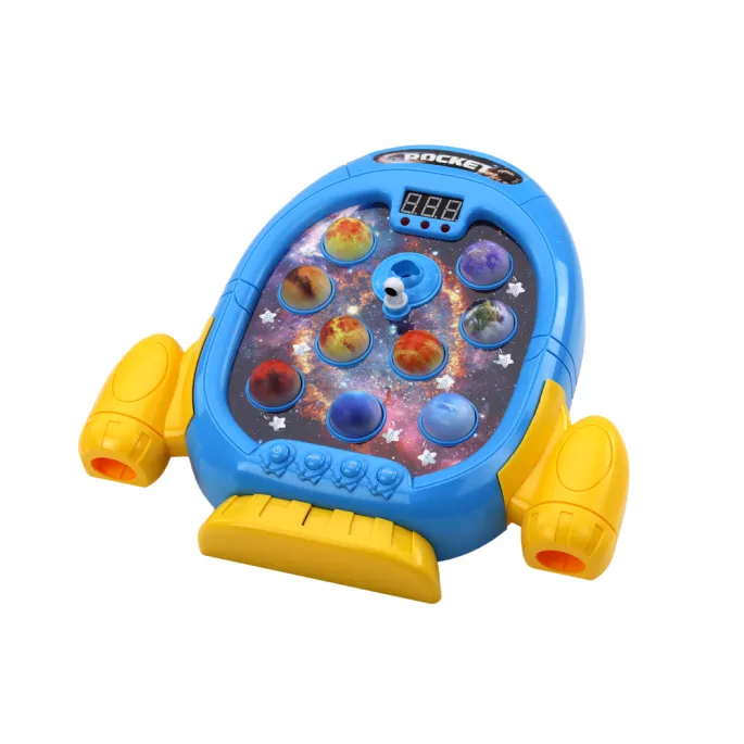 Plansza gry Wac A Mole Planety Rakieta z podświetlanymi planetami