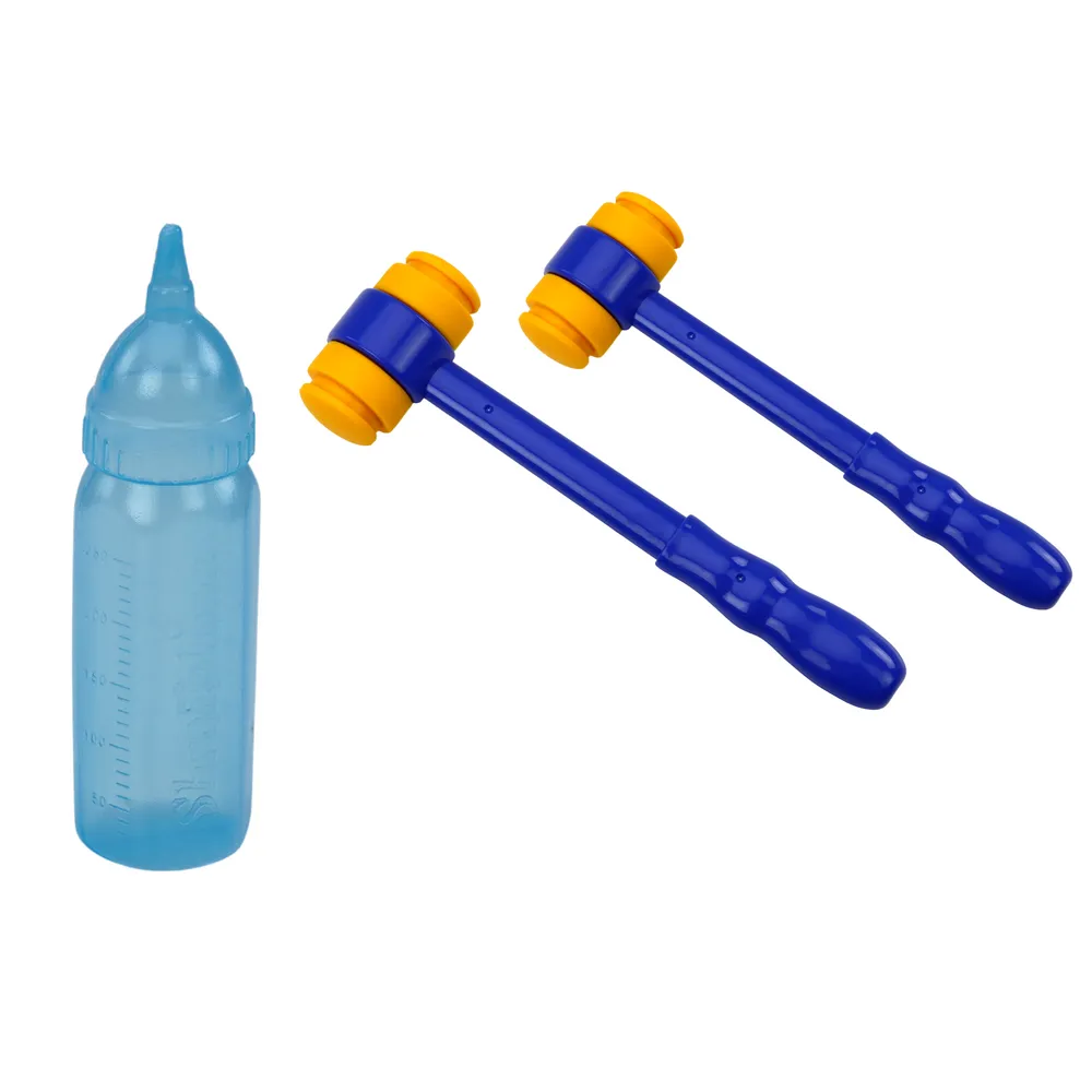 Młotki i rakieta – akcesoria do gry zręcznościowej Wac A Mole