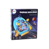 Efekt dymu i kolorowe światła podczas gry Wac A Mole Planety Rakieta