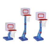 Zestaw do gry w koszykówkę dla dzieci regulowany na wysokość z akcesoriami