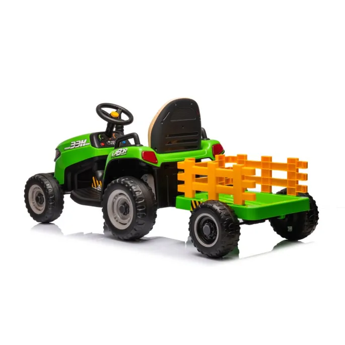 Traktor Na Akumulator BBH-030 Zielony