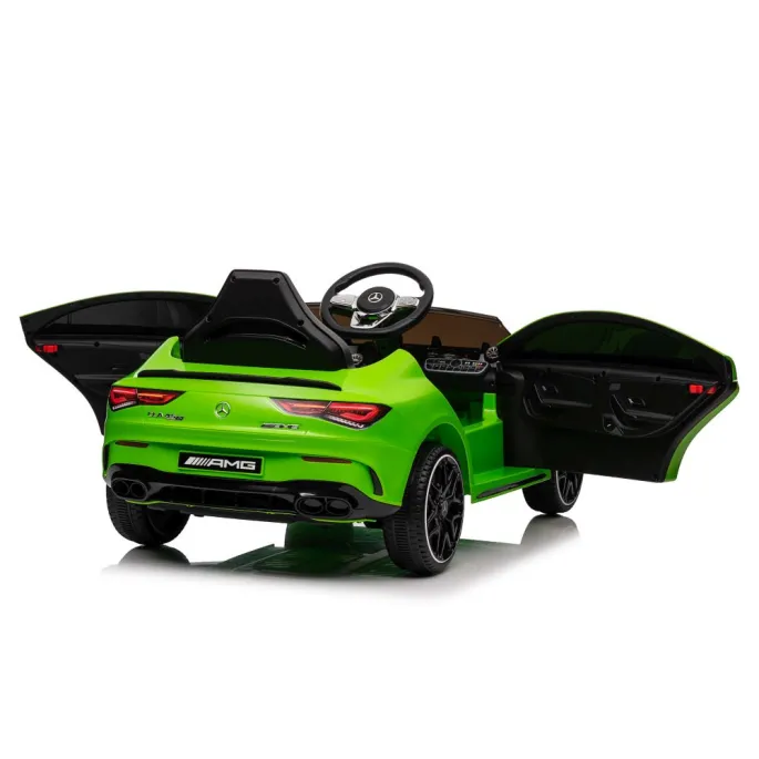 Auto Na Akumulator Mercedes CLA 45s AMG Zielony 4x4