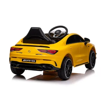 Auto Na Akumulator Mercedes CLA 45s AMG Żółty 4x4