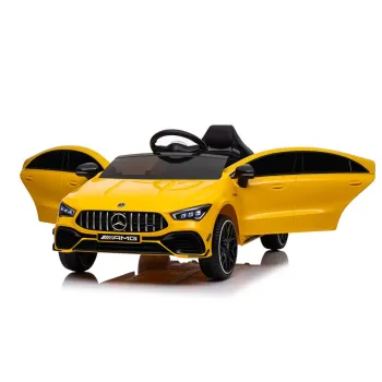 Auto Na Akumulator Mercedes CLA 45s AMG Żółty 4x4