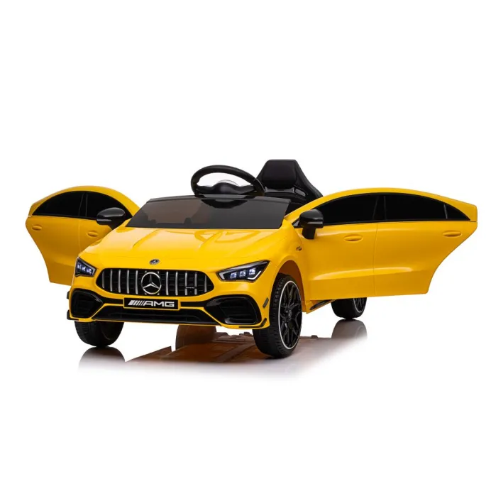 Auto Na Akumulator Mercedes CLA 45s AMG Żółty 4x4