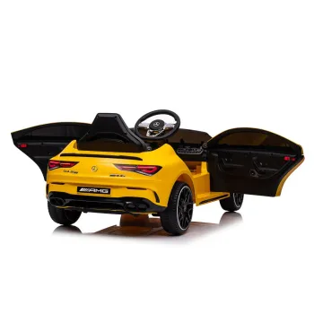 Auto Na Akumulator Mercedes CLA 45s AMG Żółty 4x4