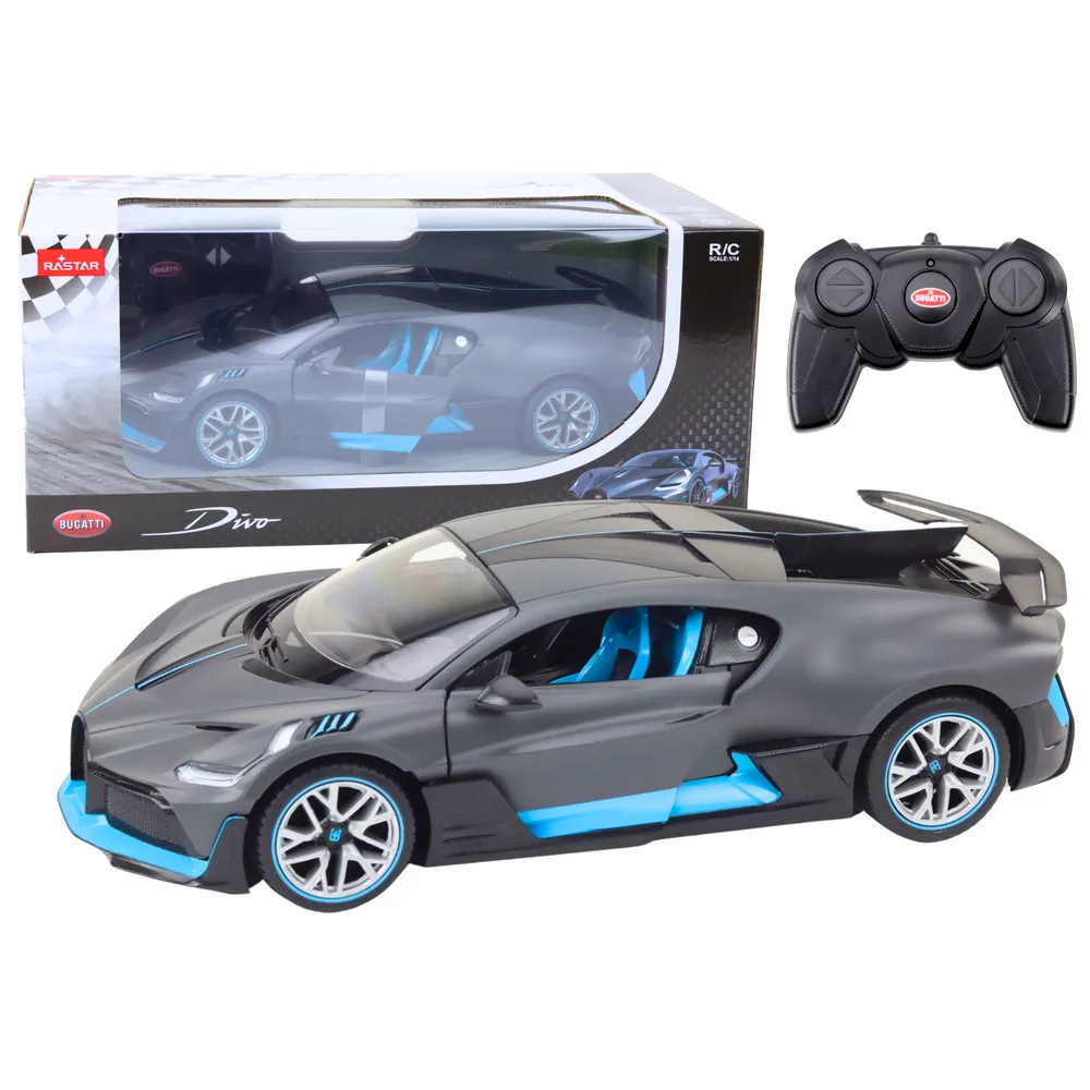 Zdalnie sterowany model Bugatti Divo z otwieranymi drzwiami 1:14