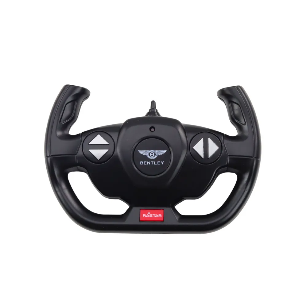 Pilot i auto RC Bentley 1:14 – zestaw widoczny na zdjęciu