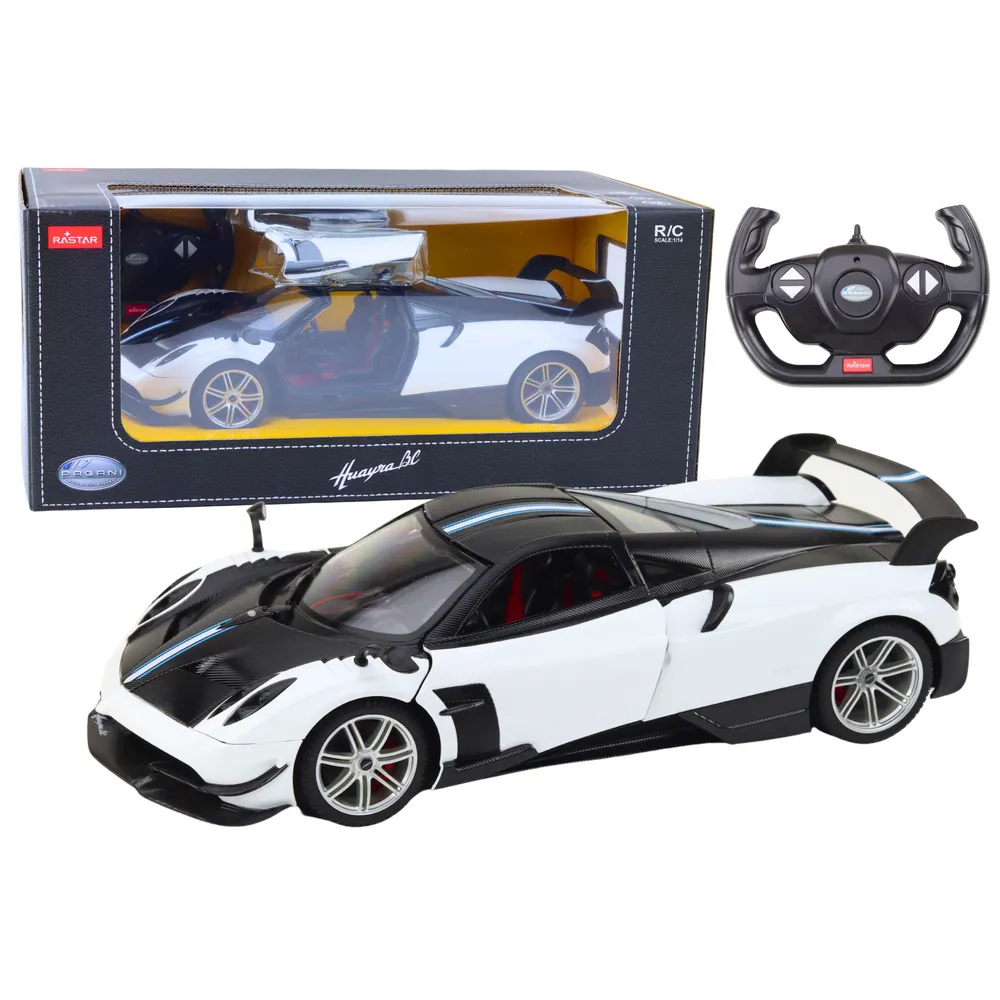 Zdalnie sterowany model Pagani Huayra BC 1:14 z otwieranymi drzwiami