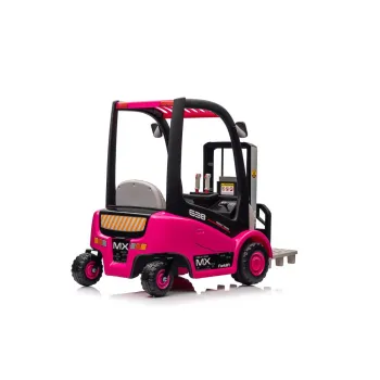 Wózek Widłowy Na Akumulator XMX638 Różowy