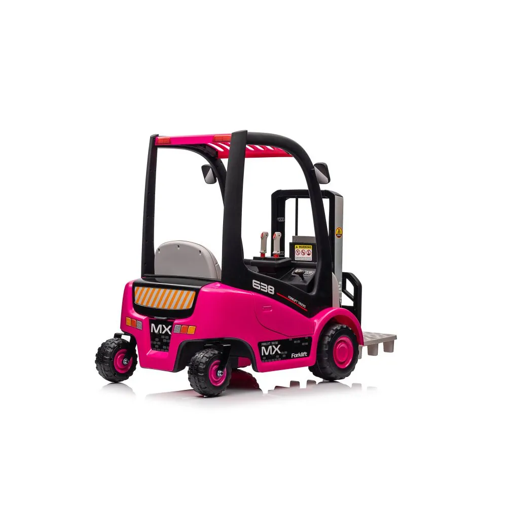 Wózek Widłowy Na Akumulator XMX638 Różowy
