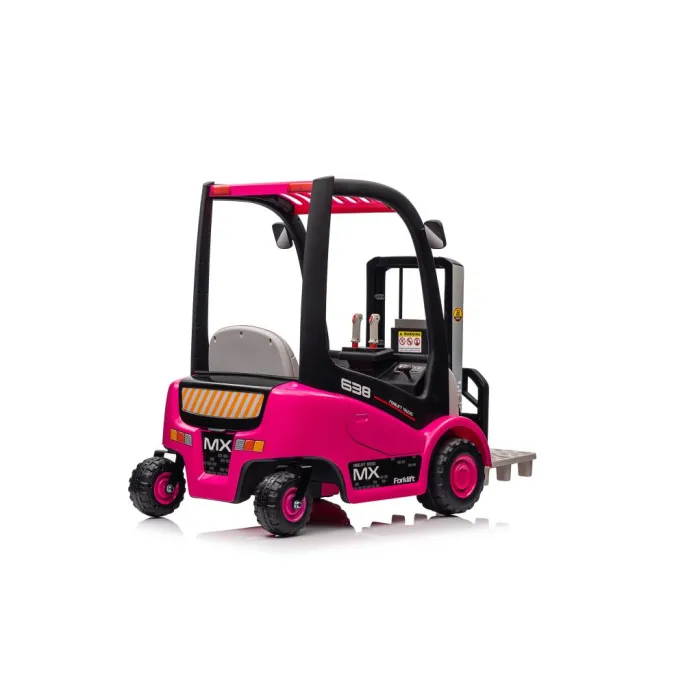 Wózek Widłowy Na Akumulator XMX638 Różowy