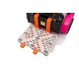 Wózek Widłowy Na Akumulator XMX638 Różowy