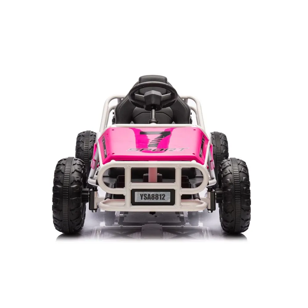 Auto Na Akumulator Buggy A8812 Różowe 24V