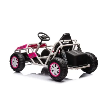 Auto Na Akumulator Buggy A8812 Różowe 24V