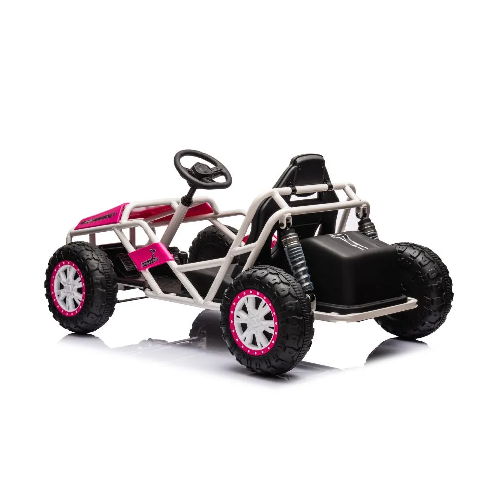 Auto Na Akumulator Buggy A8812 Różowe 24V