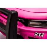 Auto Na Akumulator Dodge Charger Policyjny Różowy