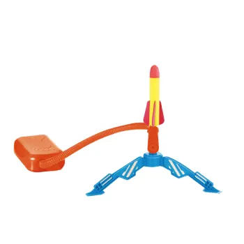 Wyrzutnia Rakiet Piankowych Pompka 3 Sztuki Żółty