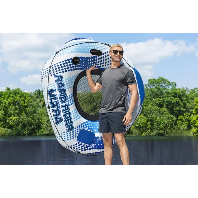 Koło do pływania Bestway 43726 z siatkowym dnem na plaży