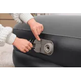 Widok powierzchni materaca welurowego Bestway z teksturowanym wykończeniem