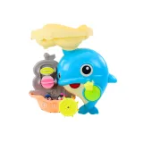 Zestaw do wody z łódką, pingwinami i podbierakami do kreatywnej zabawy