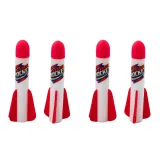 Trzy wyrzutnie rakiet piankowych idealne na świeże powietrze