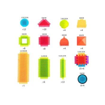 Klocki dla dzieci w estetycznym opakowaniu, idealne na prezent i do zabawy