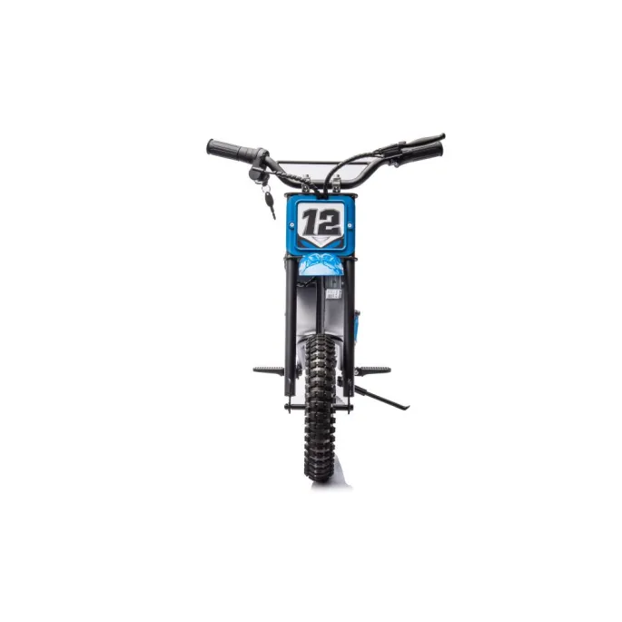 Elektryczny motocykl crossowy A9901 niebieski przeznaczony dla najmłodszych