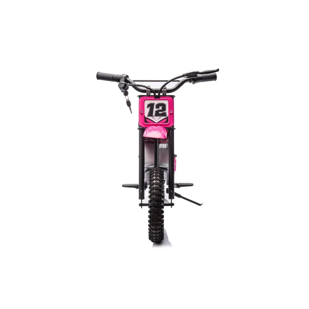 Detail motoru crossowego A9901 w kolorze różowym