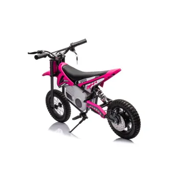 Motor elektryczny crossowy model różowy prezentacja