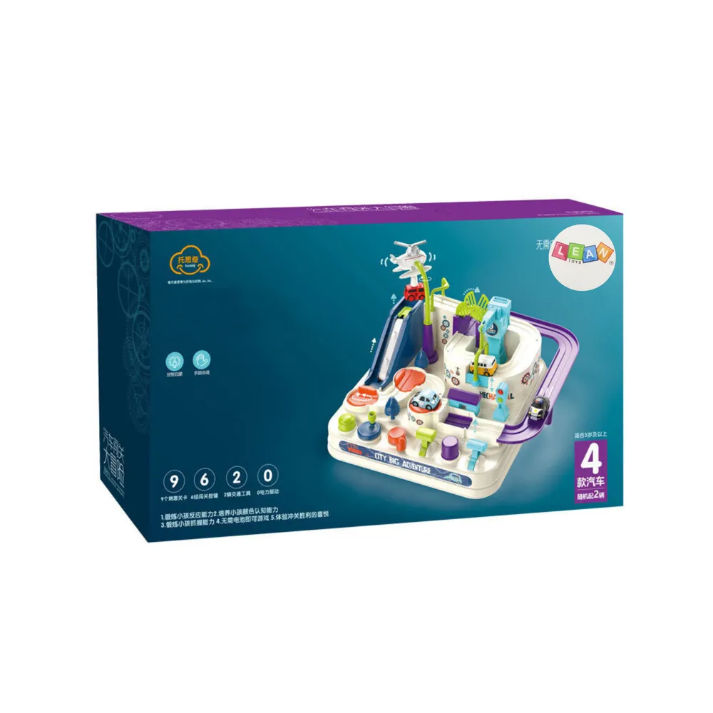 Edukacyjny tor samochodowy idealny na prezent dla dziecka