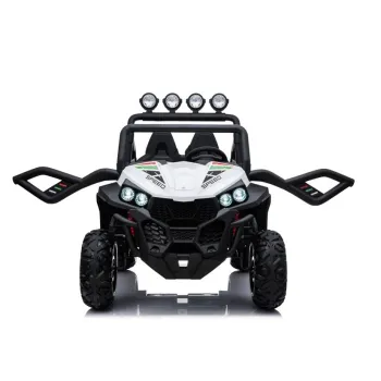 Auto na Akumulator Buggy S2588 Białe