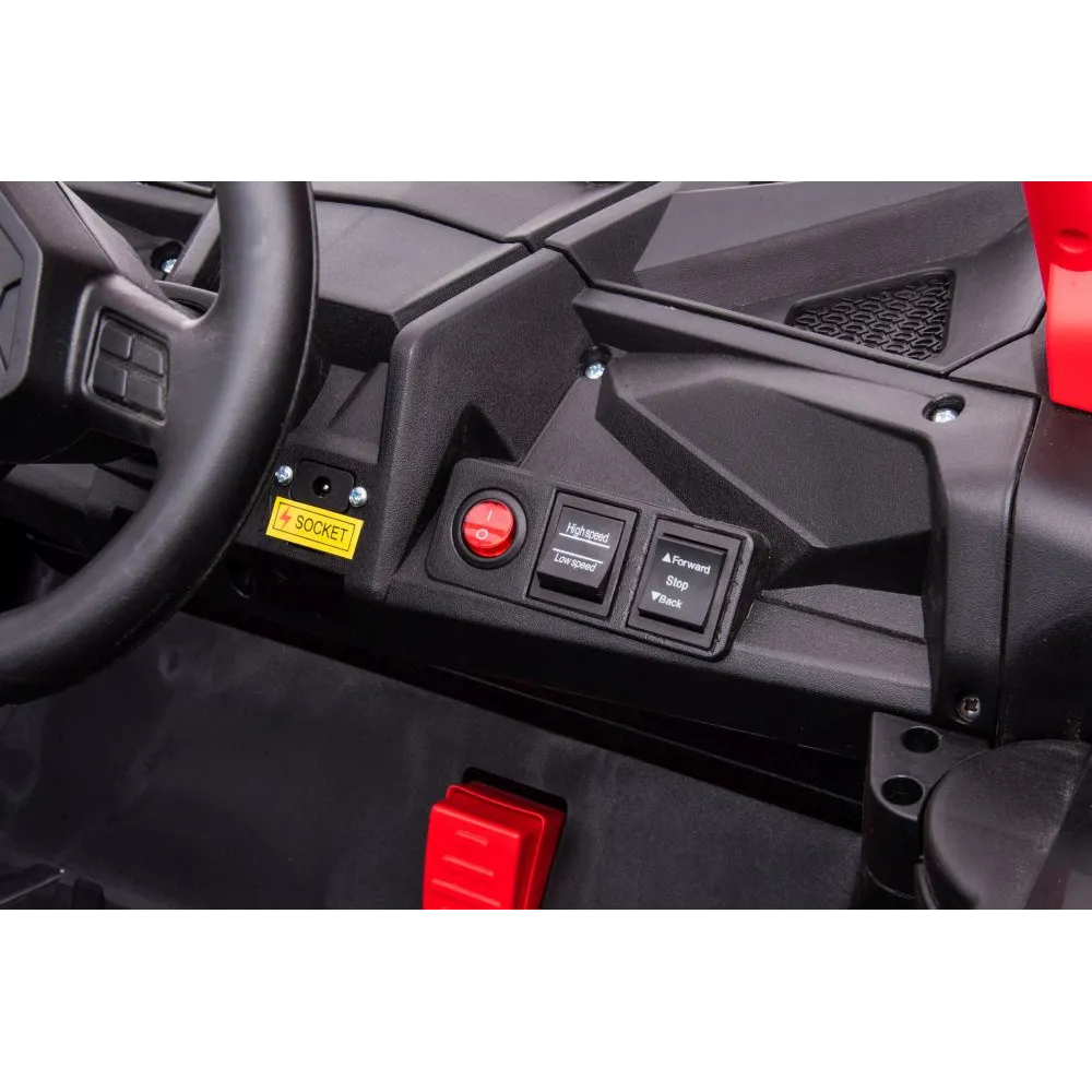 Auto Na Akumulator YSA036 Czerwone 4x4