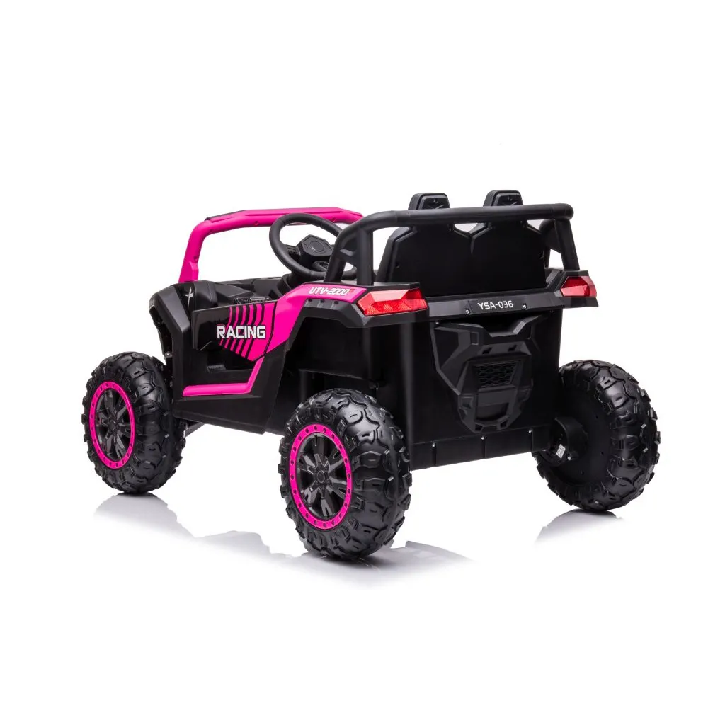 Auto Na Akumulator YSA036 Różowy 4x4