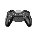 Widok z bliska na detale białego pociągu zdalnie sterowanego RC