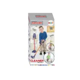 Odkurzacz pionowy zabawkowy z wymiennymi końcówkami, zabawa i edukacja