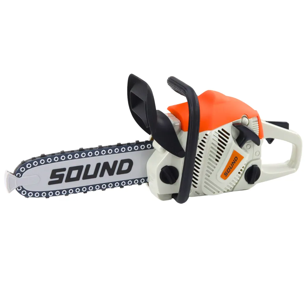 Realistyczna piła spalinowa na baterie z dźwiękami do zabawy