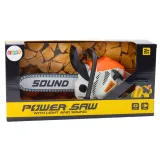 Bezpieczna piła spalinowa zabawkowa z autentycznymi efektami