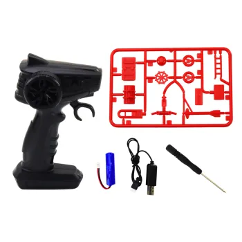 Nowoczesny design motorówki RC z ergonomicznym sterowaniem