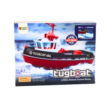 Mocny silnik i aerodynamiczny kadłub zdalnie sterowanej łódki RC