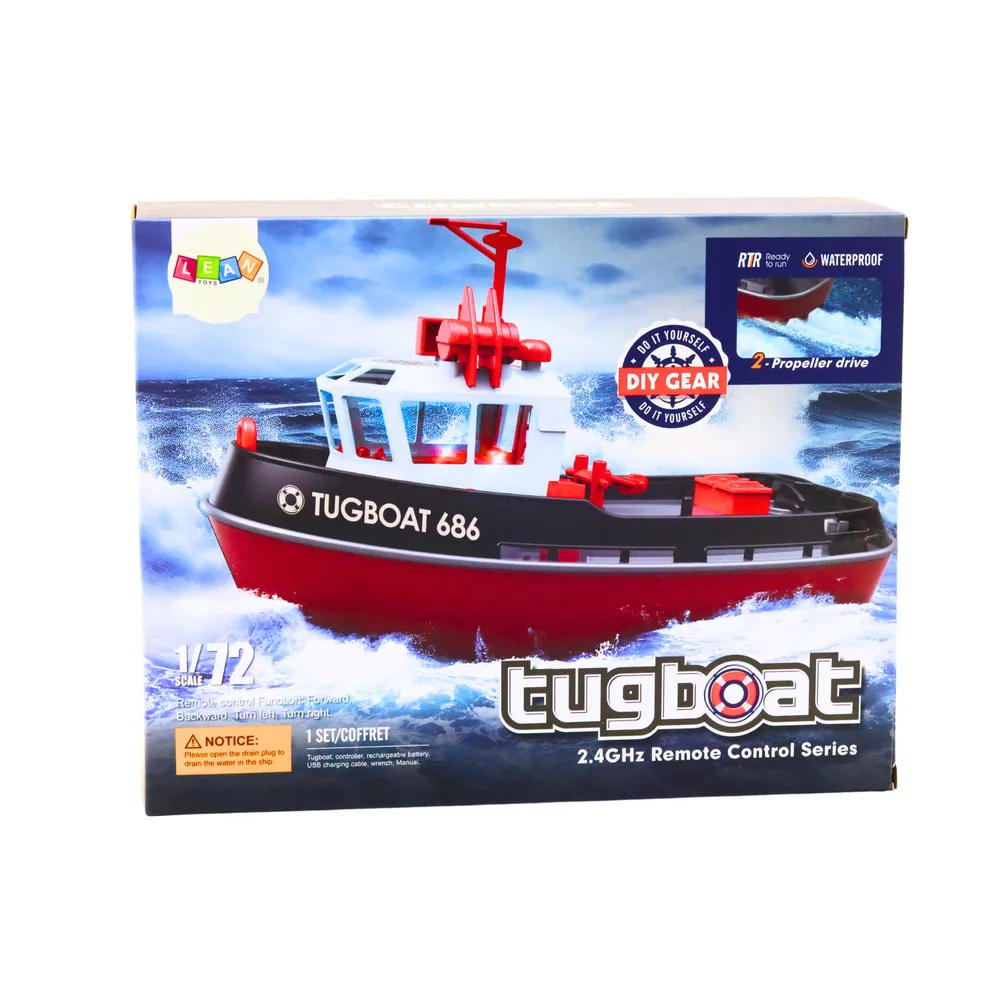 Mocny silnik i aerodynamiczny kadłub zdalnie sterowanej łódki RC