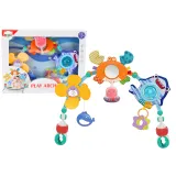 Zawieszka na łóżeczko z motywem zwierząt morskich dla niemowląt