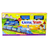 Zestaw kolejka z efektami dźwiękowymi dla dzieci powyżej 3 lat