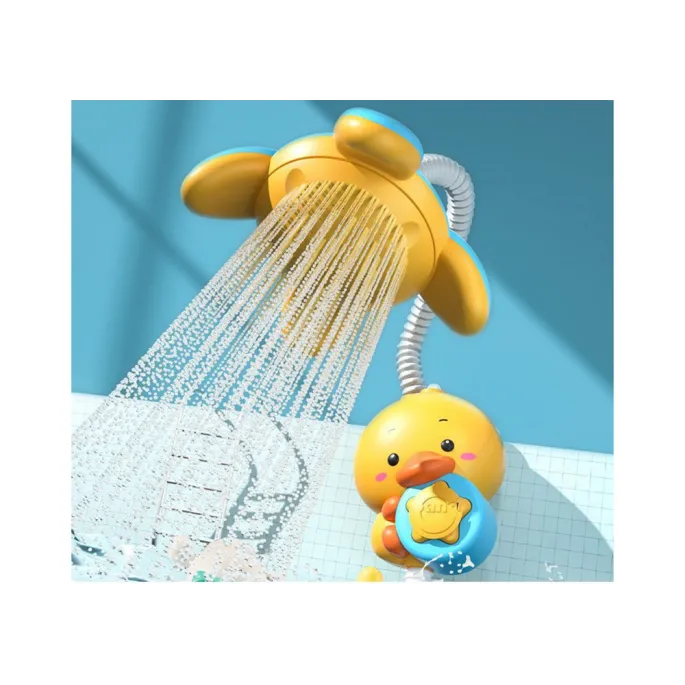 Edukacyjny zestaw kąpielowy dla maluchów z pompką wodną