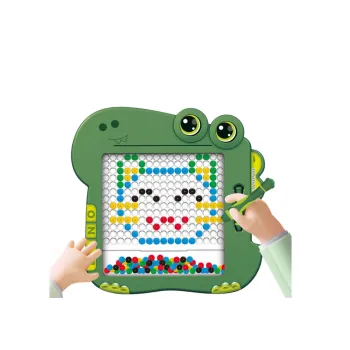 Tablica Magnetyczna Edukacyjna Dinozaur Pad Układanka Zielona