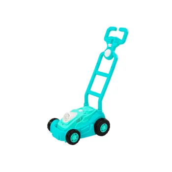 Zabawka kosiarka na bańki mydlane idealna do ogrodu